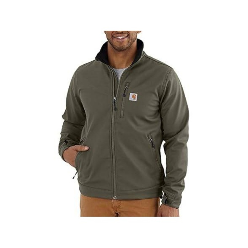 Carhartt Crowley Softshell Jacket Mens 3XL Moss Green Wind Fighter 102199 Coat